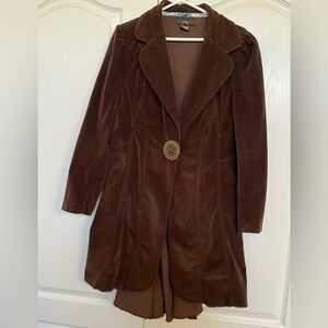 Luii Brown Corduroy Blazer